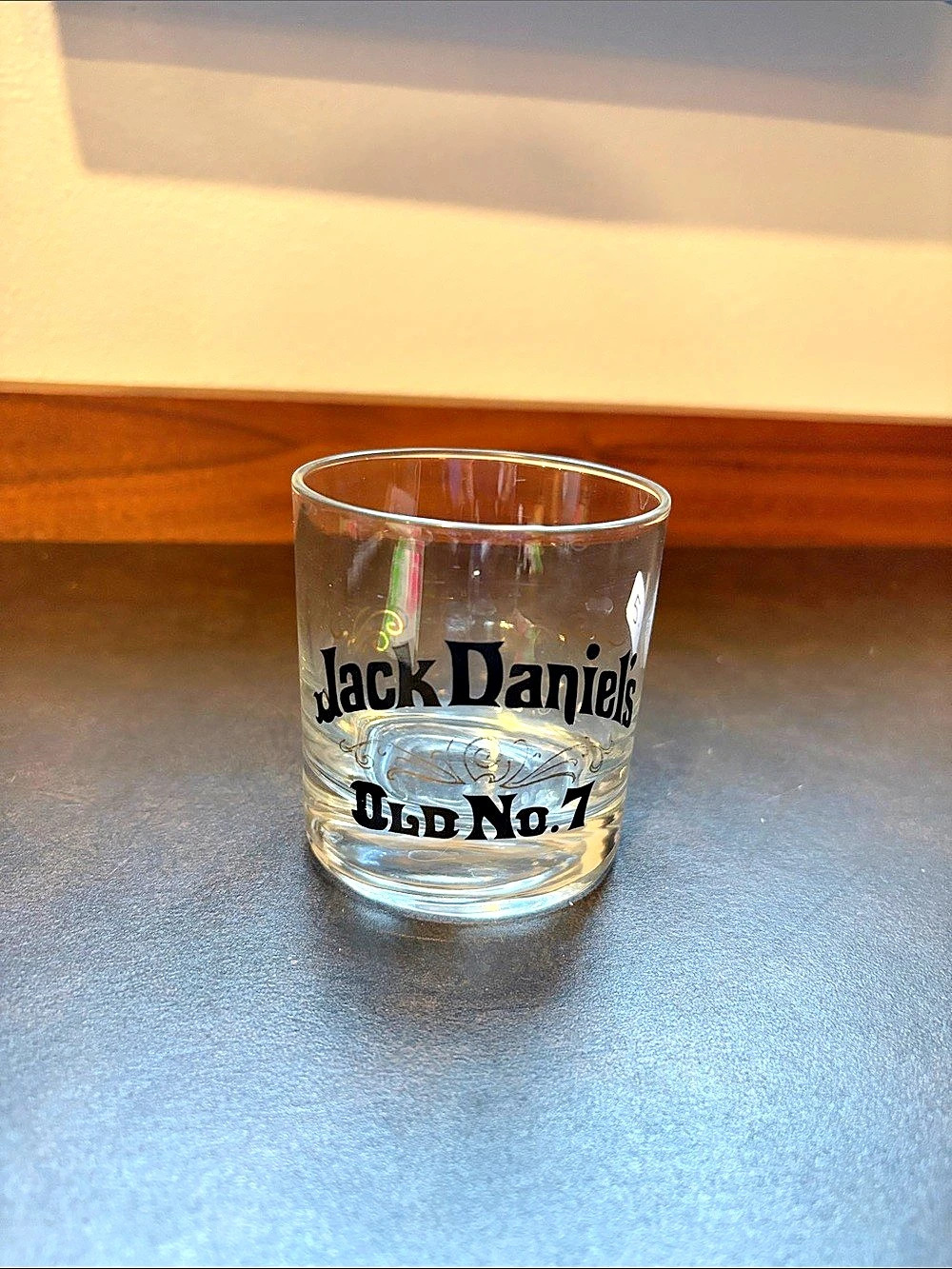 Jack Daniel's Old No. 7 Rocks Glass Whiskey Glass Clear